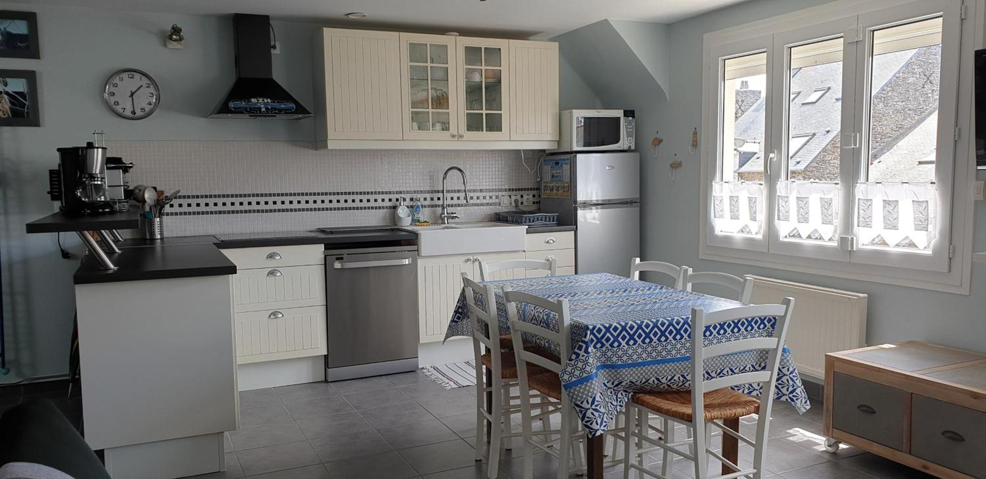 Port De La Houle - Beau 3 Pieces Classe 3 Etoiles Avec Garage Prive Канкаль Экстерьер фото