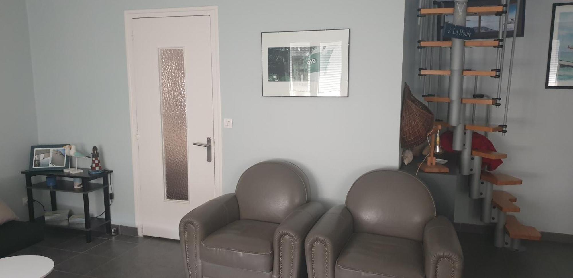 Port De La Houle - Beau 3 Pieces Classe 3 Etoiles Avec Garage Prive Канкаль Экстерьер фото